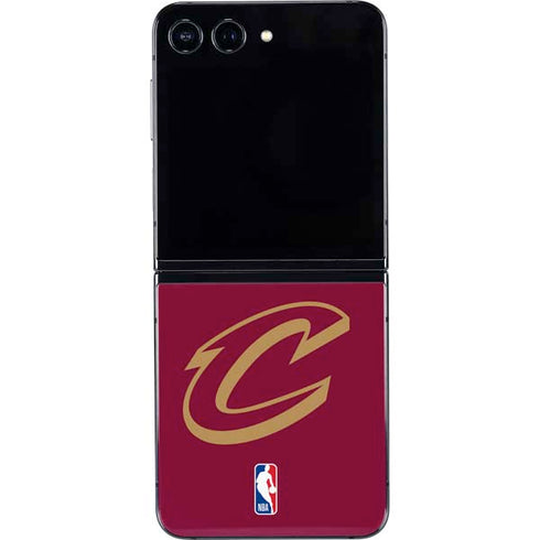 NBA Cleveland Cavaliers Large Logo Galaxy Z Flip5 5G Skin